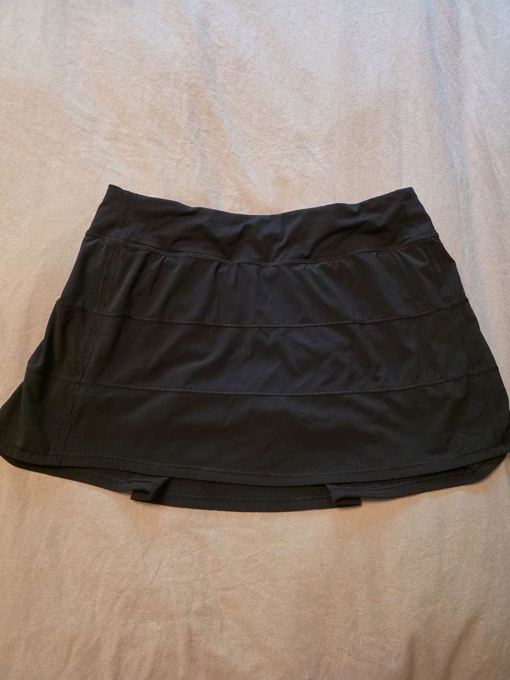 lululemon Pace Rival Black Skirt 10